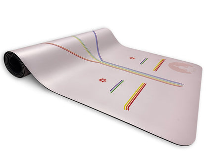 Mat Yoga Antideslizante Con Diseño Alineación | Marca Senza