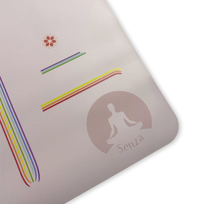 Mat Yoga Antideslizante Con Diseño Alineación | Marca Senza