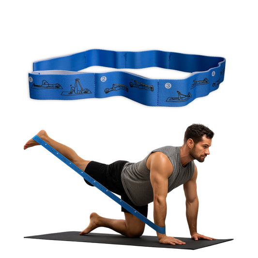 Banda Elástica de Yoga Senza con Guía de Ejercicios