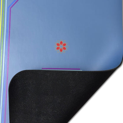 Mat Yoga Antideslizante Con Diseño Alineación | Marca Senza