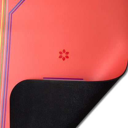 Mat Yoga Antideslizante Con Diseño Alineación | Marca Senza